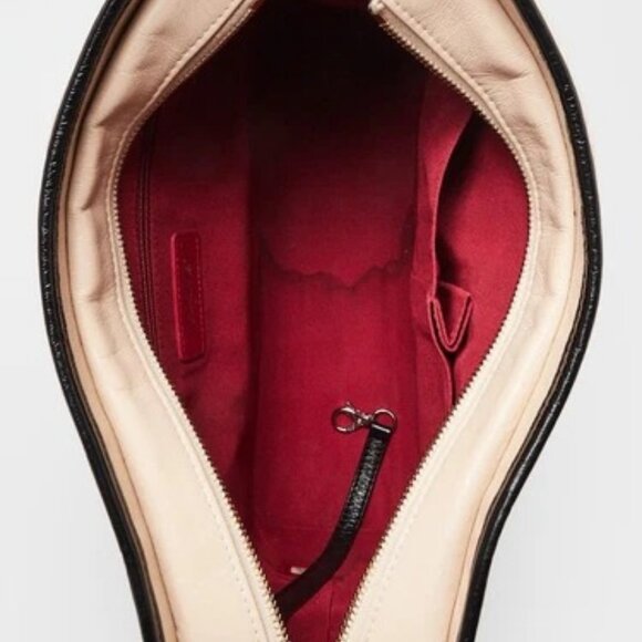 Chanel Beige/Black Quilted Leather Medium Gabrielle Hobo Bag - Picture 8 of 11